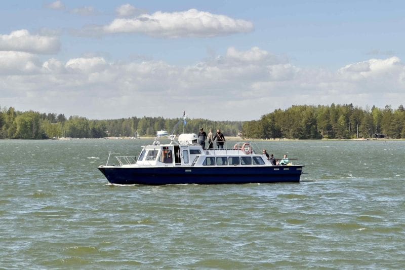 m/s Amanda Porvoon vesillä