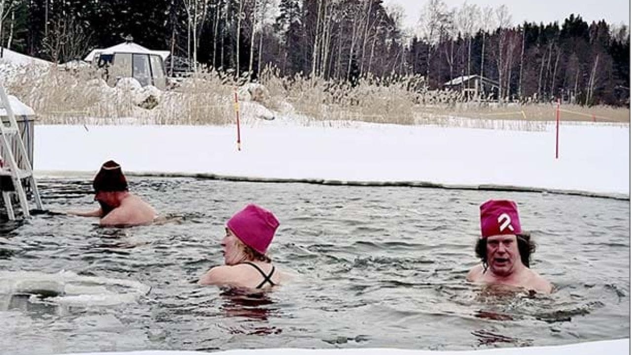 Talviuinti Porvoossa